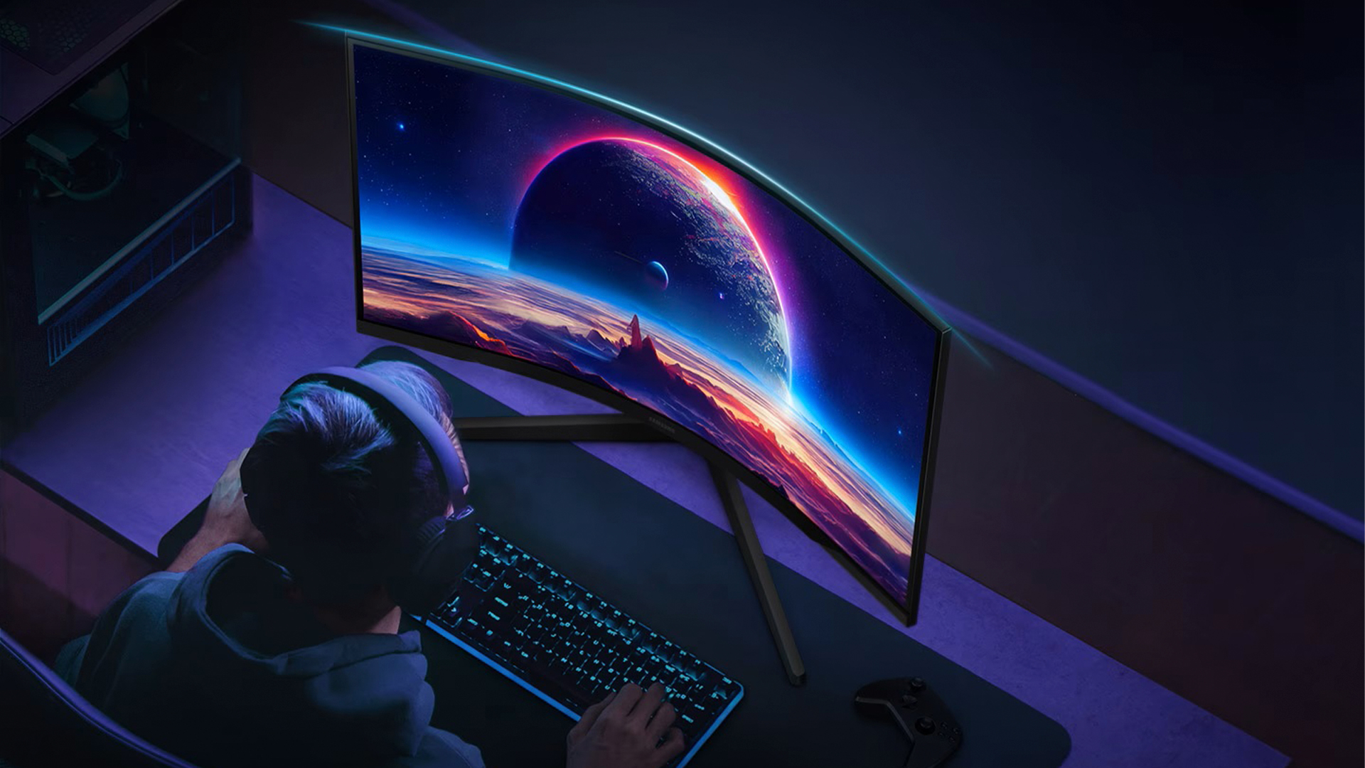 Odyssey G5 G55C: phiên bản nâng cấp với tần số quét 165Hz, độ phân giải QHD và công nghệ HDR10 6