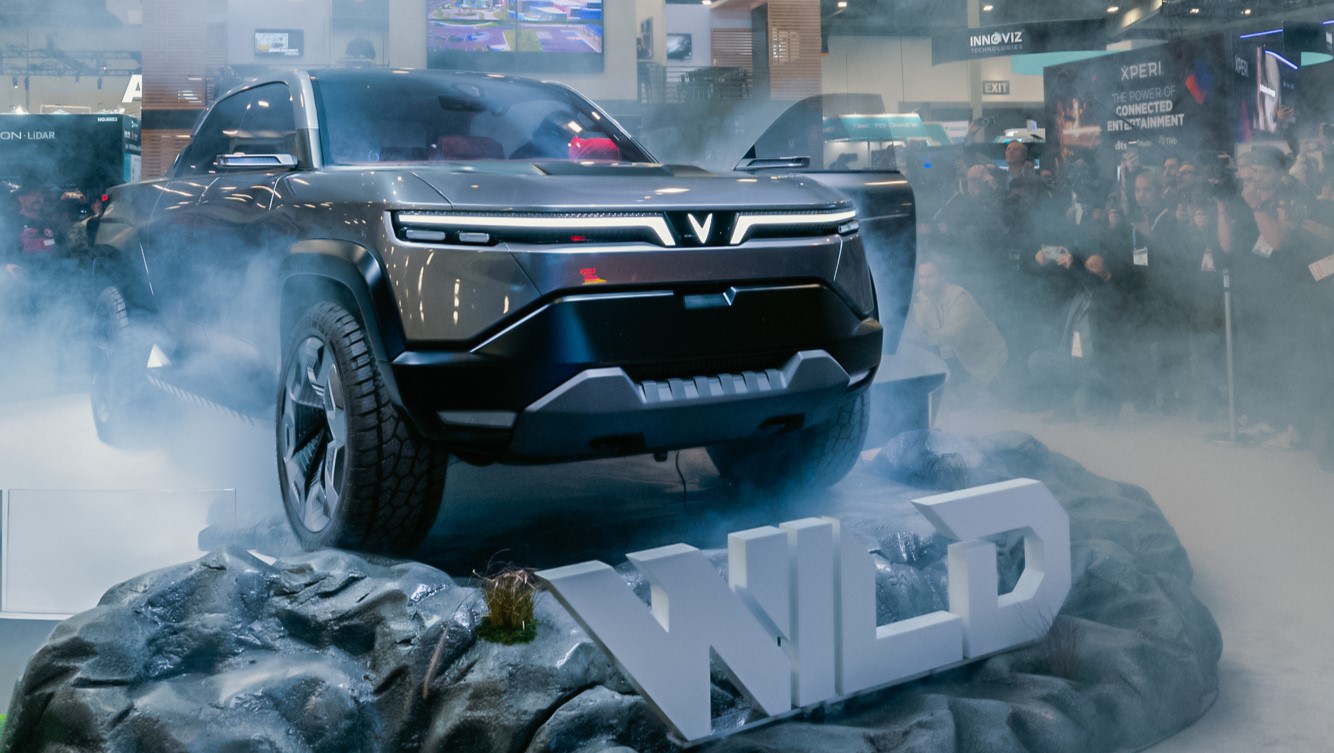 VinFast giới thiệu mẫu xe ý tưởng dòng bán tải điện - VF Wild tại CES 2024 9