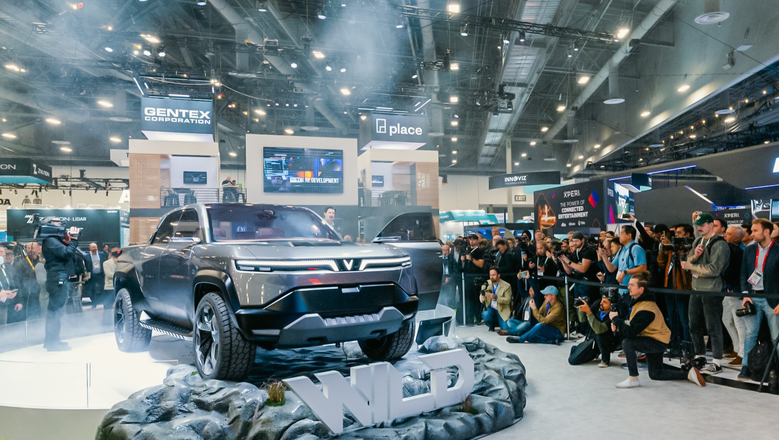 VinFast giới thiệu mẫu xe ý tưởng dòng bán tải điện - VF Wild tại CES 2024 11