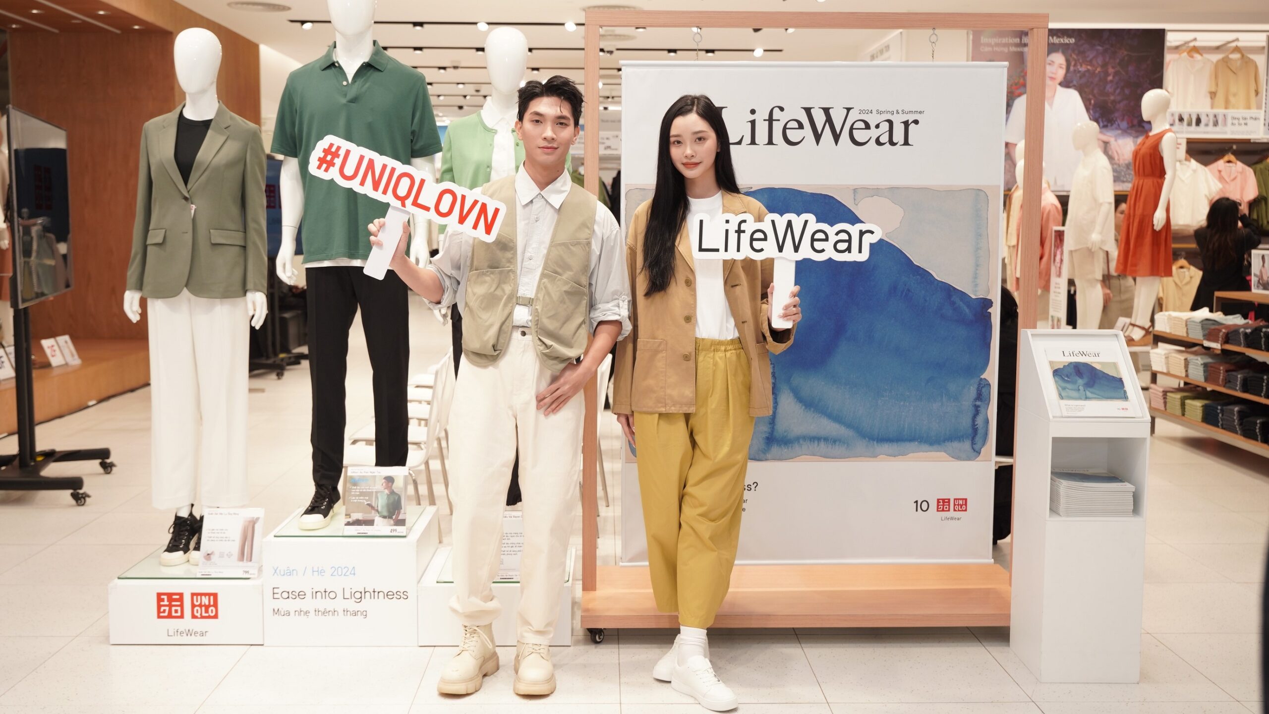 UNIQLO giới thiệu bộ sưu tập (BST) LifeWear Xuân/Hè 2024 với chủ đề “Ease Into Lightness” - Mùa Nhẹ Thênh Thang 11