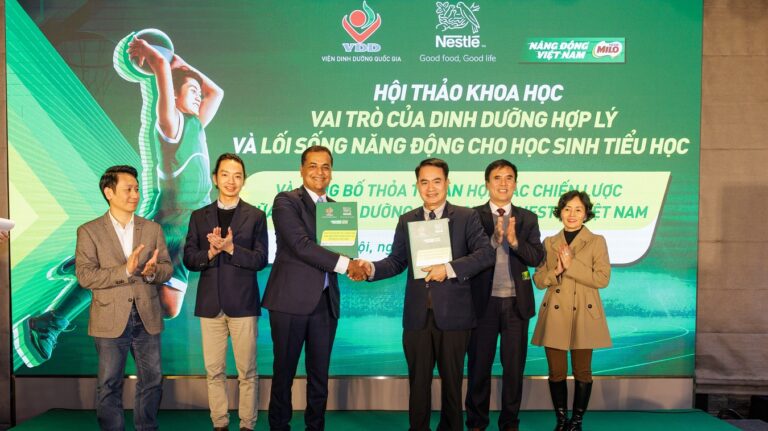 Viện Dinh dưỡng Quốc gia và Nestlé Việt Nam tổ chức Hội thảo khoa học “Vai trò của dinh dưỡng hợp lý và lối sống năng động cho học sinh tiểu học”