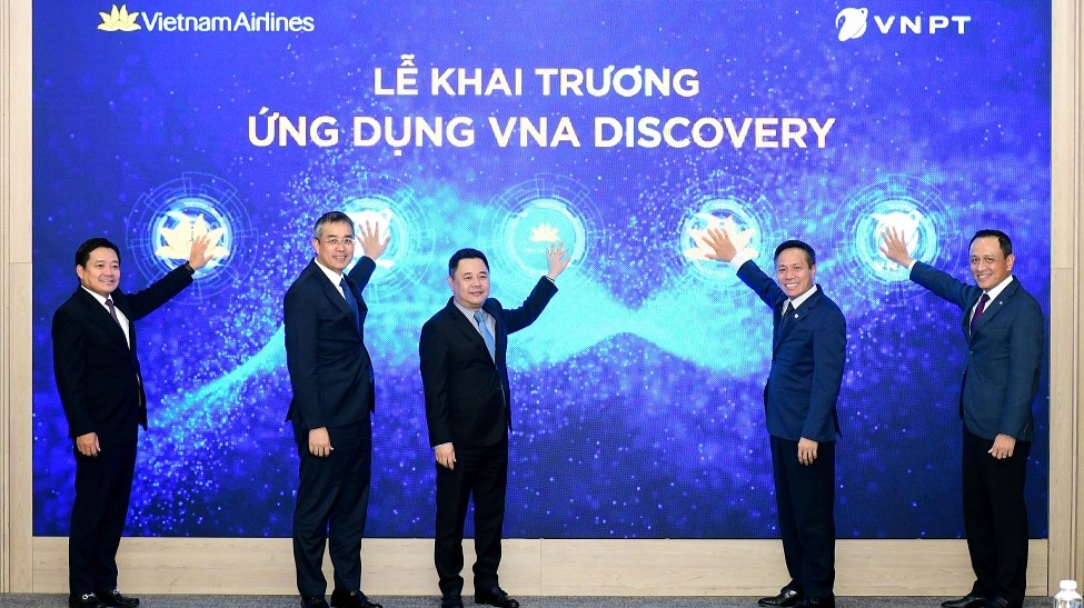 VNPT và Vietnam Airlines hợp tác chiến lược, ra mắt app VNA Discovery 6
