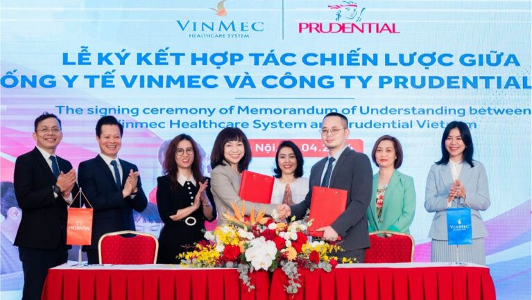 Prudential và Vinmec ký kết hợp tác chiến lược, mang lại giải pháp y tế tốt hơn cho khách hàng