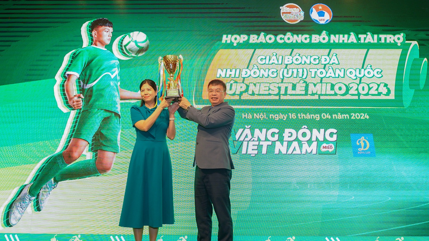 Nestlé MILO đồng hành cùng Giải Bóng đá Nhi đồng (U11) toàn quốc 2024 1