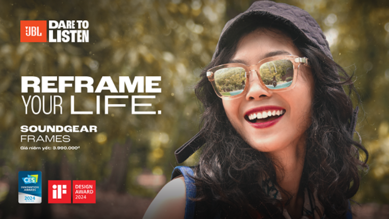 Kính nghe nhạc JBL Soundgear Frames có gì hay?