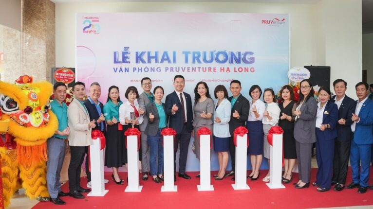 Prudential khai trương văn phòng làm việc PRUVenture tại Quảng Ninh