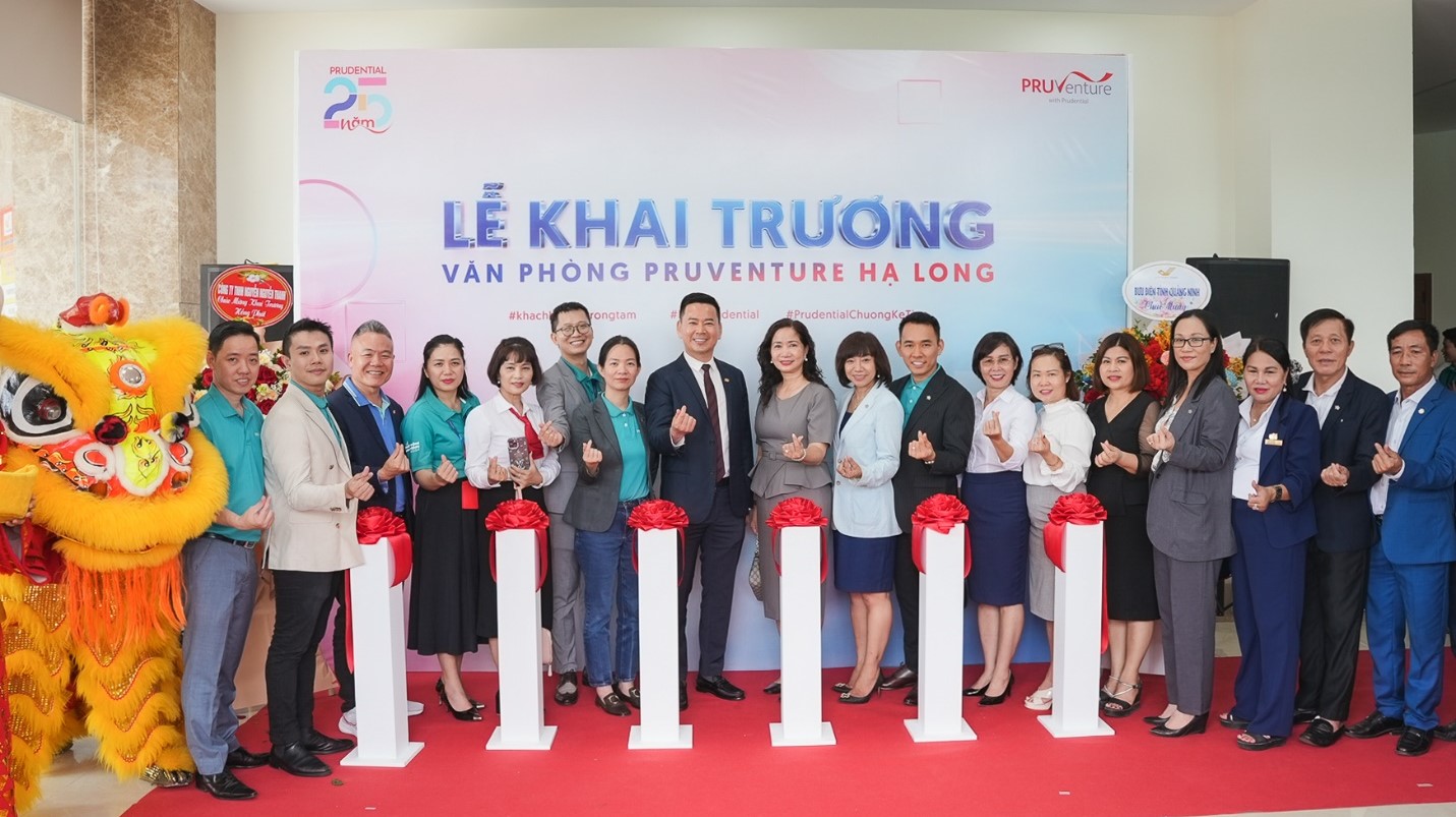 Prudential khai trương văn phòng làm việc PRUVenture tại Quảng Ninh 1