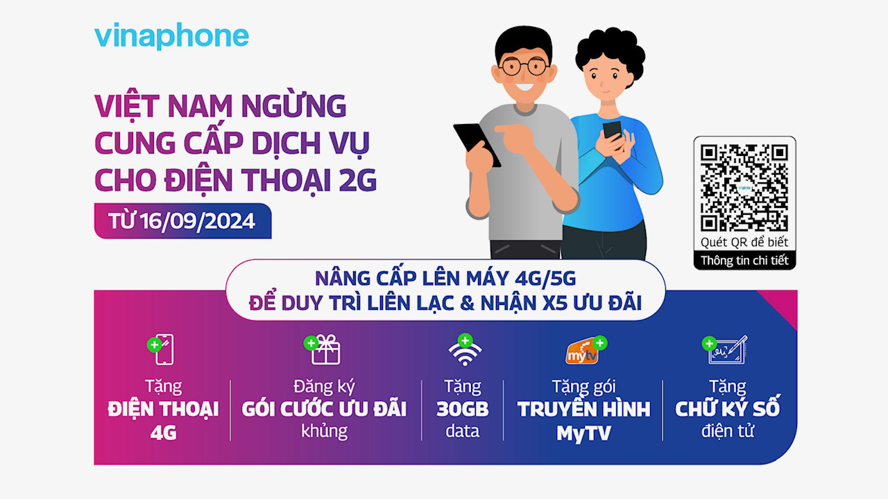 VinaPhone hỗ trợ khách hàng nâng cấp điện thoại 4G miễn phí 2