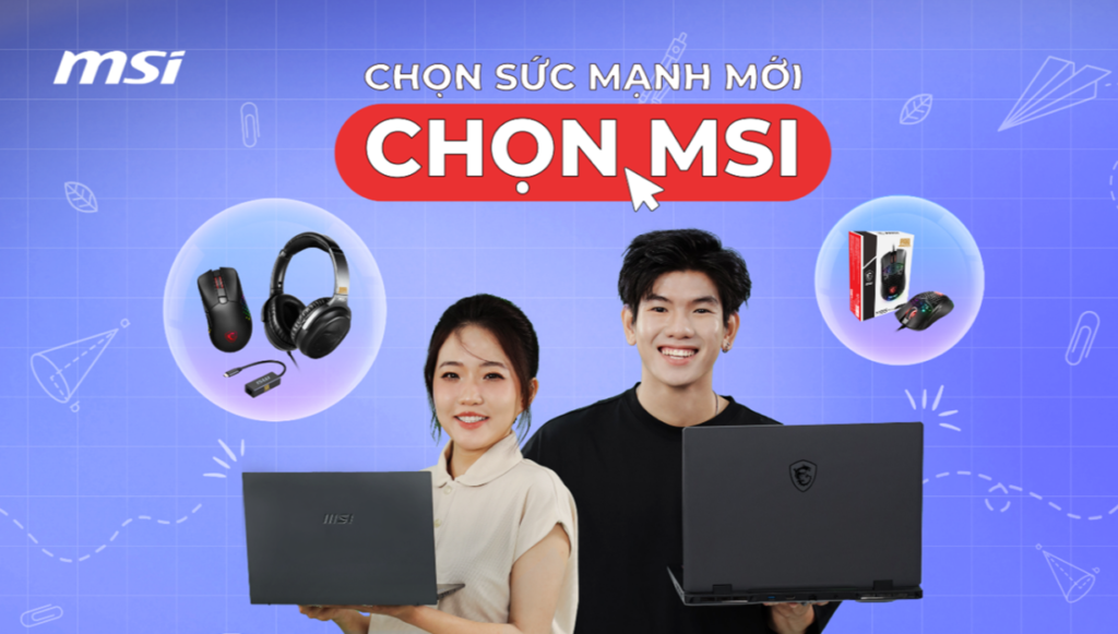 MSI triển khai chương trình khuyến mại mùa tựu trường 2024 3