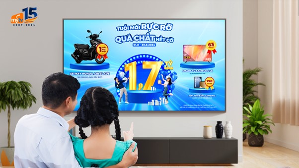 MyTV đón tuổi 15 với "Tuổi mới rực rỡ - Quà chất hết cỡ" gửi đến khách hàng 6