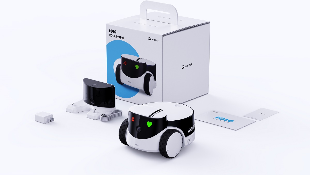 Enabot ROLA PetPal: Robot camera chăm sóc thú cưng All-in-one, giá 5.29 triệu đồng 11