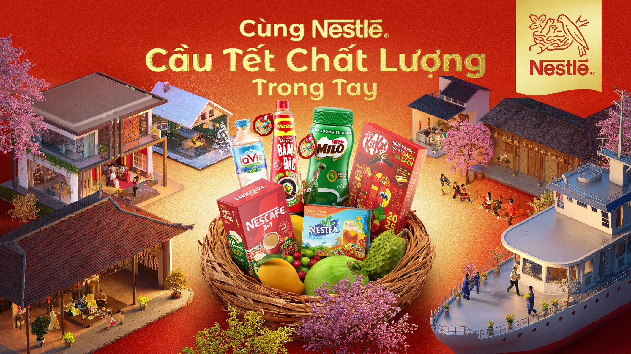 Nestlé khởi động chương trình “Cùng Nestlé, cầu Tết chất lượng trong tay” tôn vinh giá trị Tết truyền thống Việt Nam 3