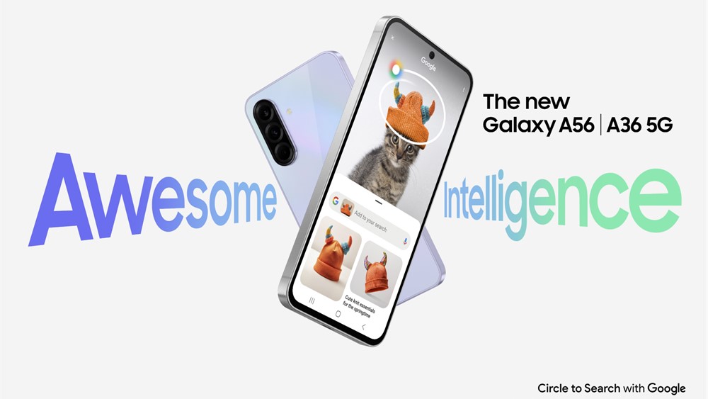 Galaxy A56 5G, Galaxy A36 5G, và Galaxy A26 5G chính thức ra mắt với bộ AI tinh gọn và thông minh Awesome Intelligence 1