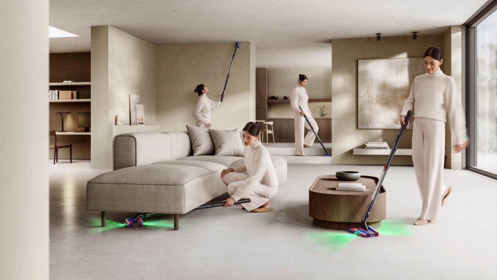 Dyson Pencilvac – Máy hút bụi với đường kính thân máy chỉ dày 38mm