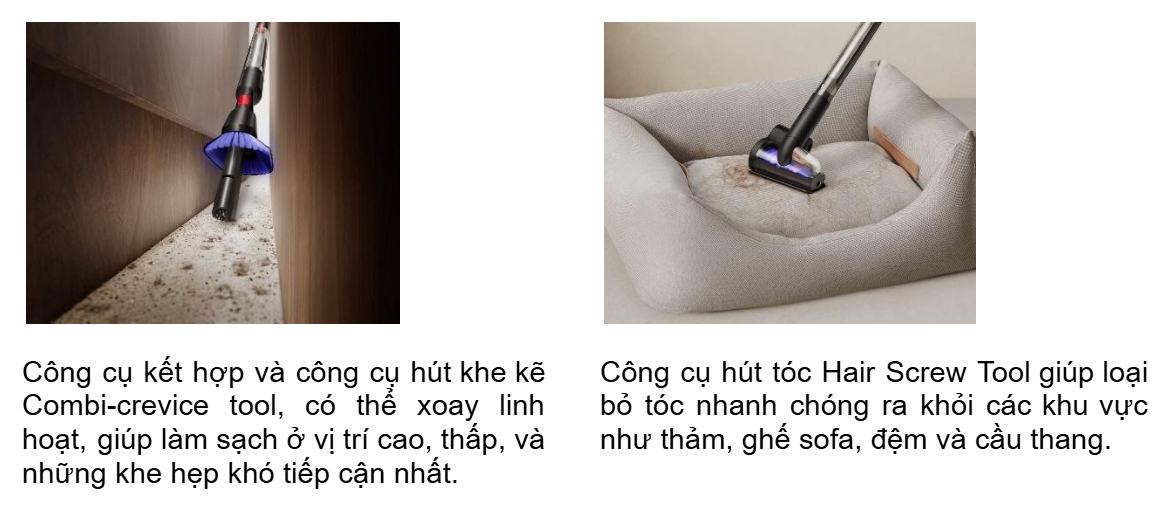 Dyson Pencilvac - Máy hút bụi với đường kính thân máy chỉ dày 38mm 20