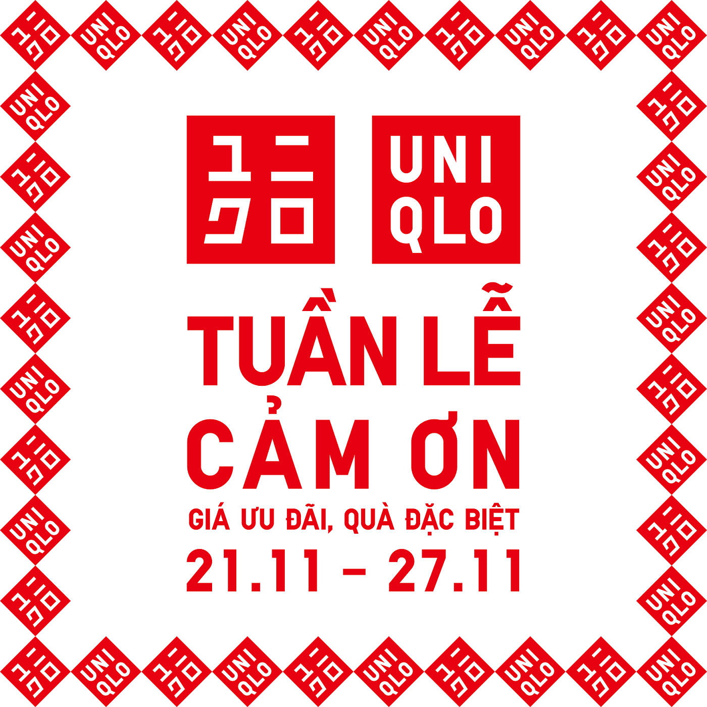 UNIQLO mở Tuần lễ cảm ơn 21 - 27/11 với loạt ưu đãi và quà tặng hấp dẫn 11
