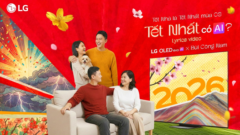 LG khởi động chiến dịch "Tết Nhà là Tết Nhất" mùa 3 với MV "Tết Nhất có AI" cùng triển lãm sáng tạo tại Hà Nội 7
