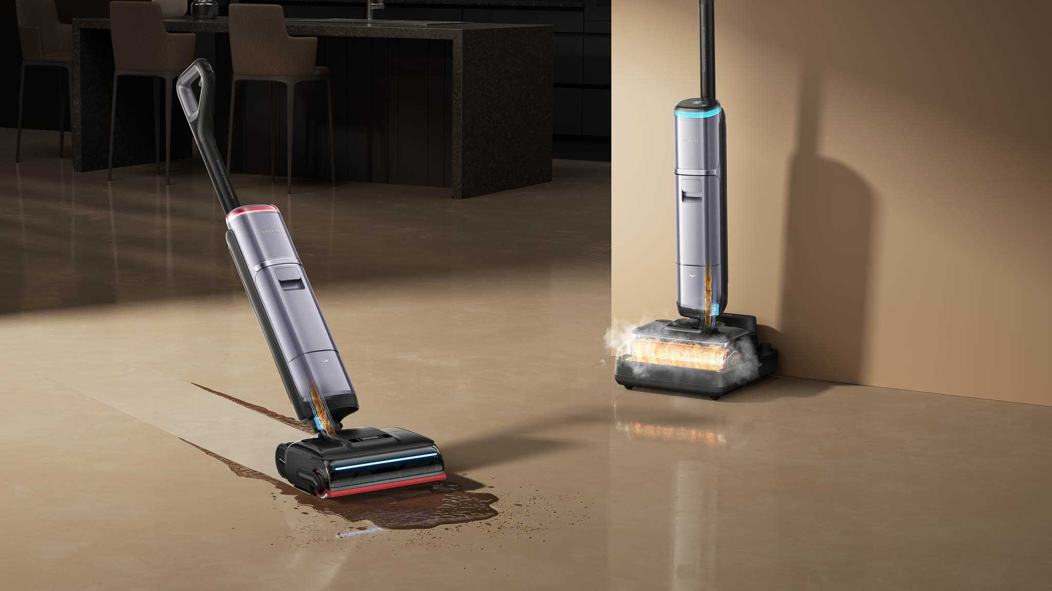 Ra mắt máy hút ẩm Dreame DD20 và máy hút bụi lau nhà Dreame H16 Pro Steam 18