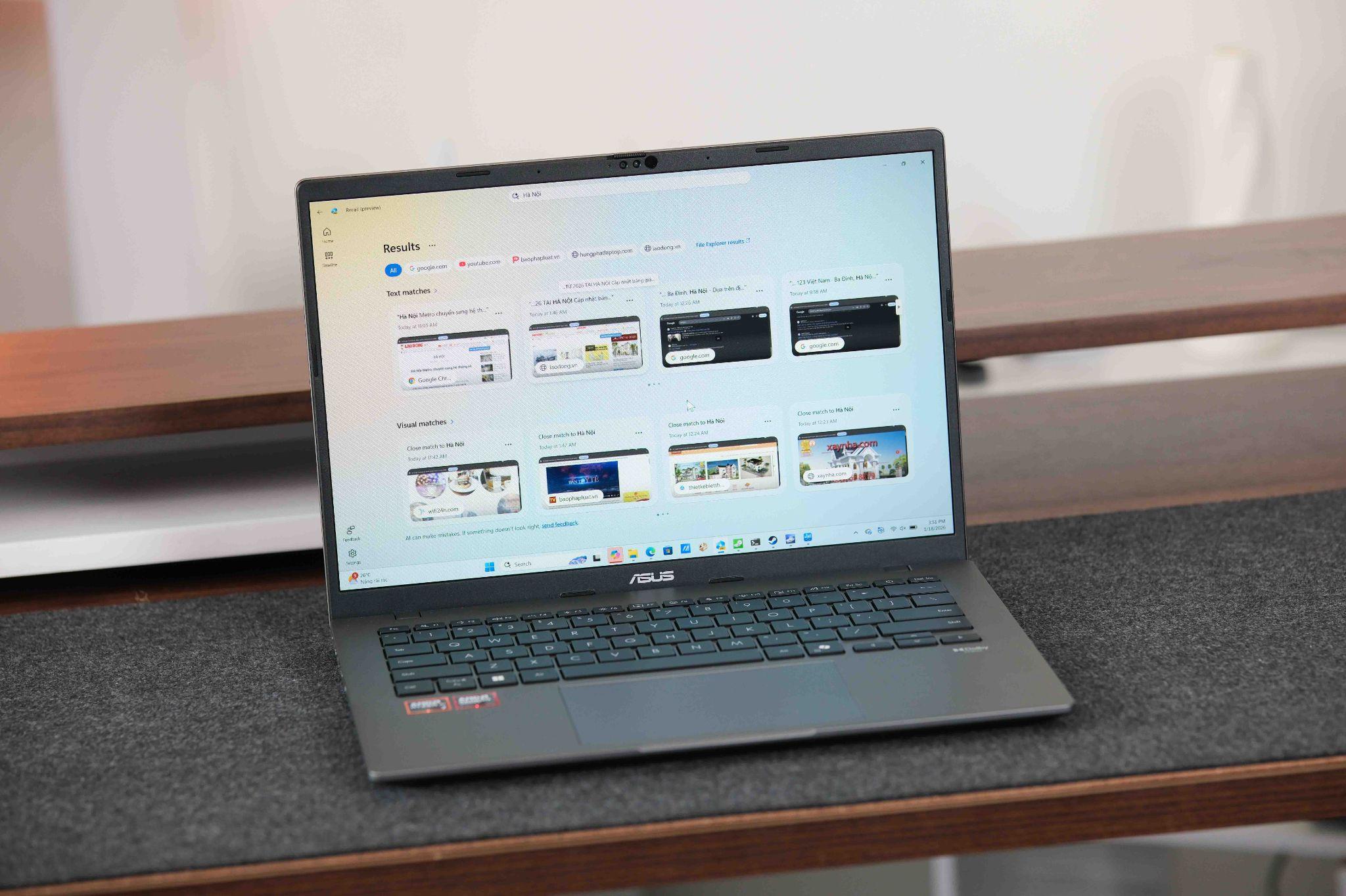 Đánh giá ASUS Zenbook 14 (UM3406GA) và ASUS Vivobook S14 (M3407GA): Laptop Ryzen AI 400 Series đầu tiên tại Việt Nam, mỏng nhẹ, pin lâu 56