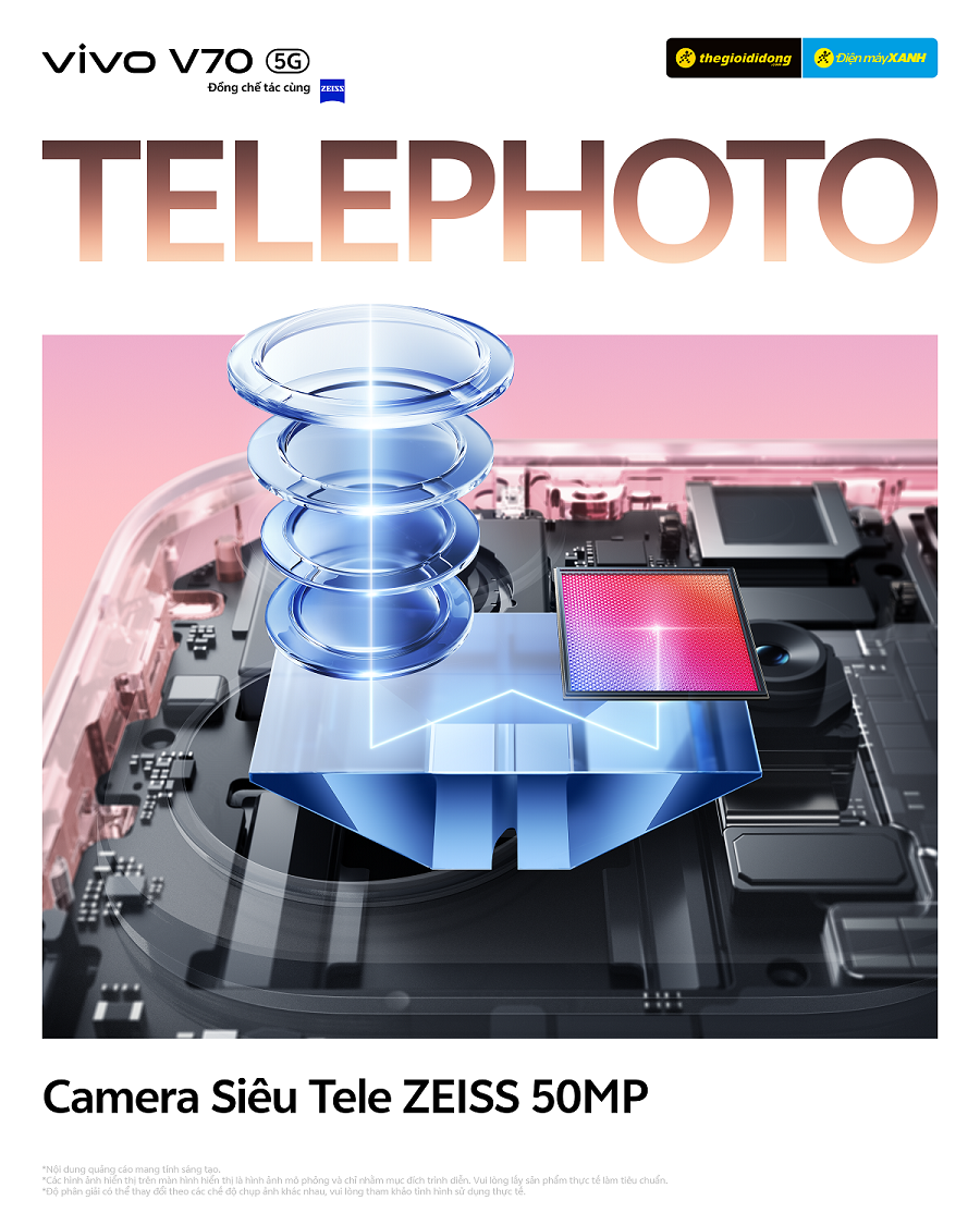 vivo V70 và V70 FE ra mắt: Smartphone dành cho người thích chụp ảnh và sáng tạo nội dung 25