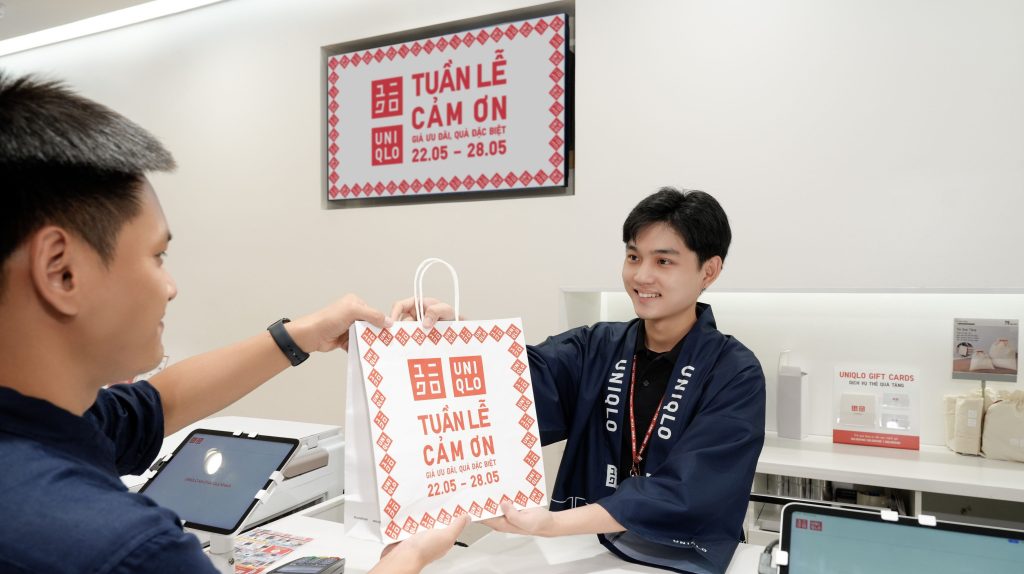Hàng loạt ưu đãi hấp dẫn đổ bộ Tuần lễ cảm ơn UNIQLO diễn ra từ 22 – 28/05