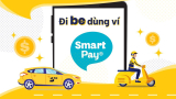 Người dùng có thể thanh toán bằng ví điện tử khi gọi xe be